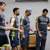 Gym and Indoor training session on day two of Pakistan team Camp in Lahore