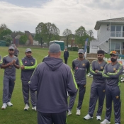 Pakistan Team practice Session at Kent