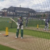 Pakistan team practice session Day 2 at the County ground Beckenham, Kent