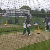 Pakistan team practice session Day 2 at the County ground Beckenham, Kent