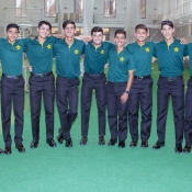 Pakistan u 16 team tour to bangladesh group photo