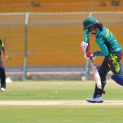 Pakistan womens team 50 over practice game at the NSK