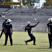 State Bank and HEC teams practice session ahead of Final Match