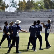State Bank and HEC teams practice session ahead of Final Match