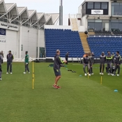 Pakistan Team practice at Sophia Gardens, Cardiff