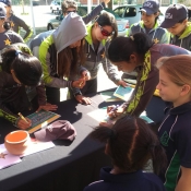 Social and Community Interaction Day for Pakistan and South Africa women team at Senwes Park