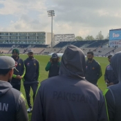 Pakistan team practice session ahead of 2nd ODI