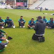 Pakistan Team practice at Trent Bridge, Nottingham