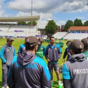 Pakistan Team practice at Trent Bridge, Nottingham