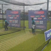 Pakistan team practice at County Ground Taunton