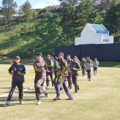Pakistan U19 team training session at Durban