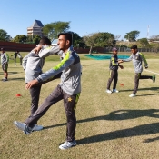 Pakistan U19 team training session at Durban (Day 2)