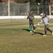 Pakiatan U19 training session at Pietermaritzburg