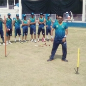 Session on bowling skills of Rawalpindi Region U19