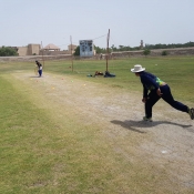 Training session of Hyderabad Region U19  at Niaz Stadium, Hyderabad.