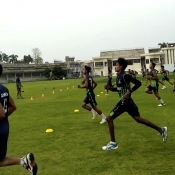Training session of Sialkot Region U19  at Jinnah Stadium, Sialkot