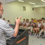 Lecture on anti-doping at the NCA Emerging Players High Performance Camp (U16 2018-2019 batch). 