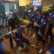 Gym session of Lahore Whites.