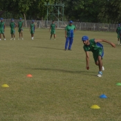 Skill work session of Bahawalpur Region U19 at Dring Stadium, Bahawalpur.
