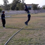 Boundry Catching Practice at Hyderabad U19 Regional Academy.