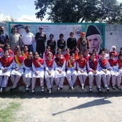 Pakistan women cricketers visit Peace School and College