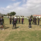 Day one of the ACC Asia Cup U19 bound camp at Hanif Mohammad High Performance Center, Karachi.