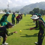Training session at High Performance Conditioning Camp in Abbottabad