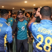 Sri Lanka team dressing room activities