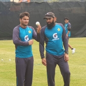 Pakistan Team practice session at SCG 