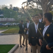 Pakistan team dinner hosted by High Commissioner at High Commission of Pakistan,Canberra