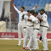 Day 2 : Pakistan vs Sri Lanka at Rawalpindi Cricket Stadium 