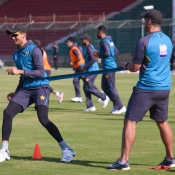 Pakistan team Practice Session at NSK