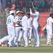 Day 5 : Pakistan vs Sri Lanka at National Stadium Karachi