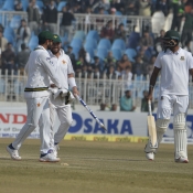 Day 4 : Pakistan vs Bangladesh at Rawalpindi Cricket Stadium