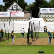 	Day four of Pakistan team training session at New Road, Worcester