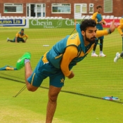 Pakistan training and practice session underway at Derbyshire County Ground Derby