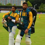 Pakistan training and practice session underway at Derbyshire County Ground Derby