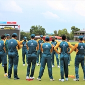 Pakistan Team practice session at Super Sports Park, Centurion