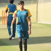 Day 1 - Pakistan U19 players practice session at the GSL
