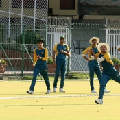 Pakistan U19 teams practice session at the GSL