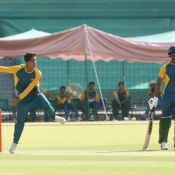 Pakistan U19 intra-squad 50-over practice match at the GSL