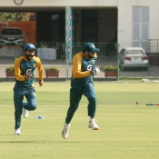 Pakistan Test players camp at the GSL