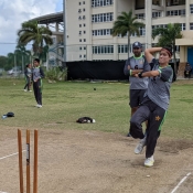 Pakistan women team practice session at Sir Vivian Richards Stadium, Antigua