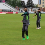 Pakistan team training session at Incora ground, Derby