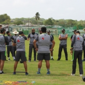 Pakistan team training session at Bridgetown in Barbados