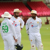 Pakistan Test squads two-day intra-squad practice match in Georgetown