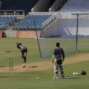 Pakistan Test squads training session at Sabina Park, Jamaica