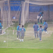 Pakistan Team practice session at NSK, Karachi