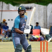 50-over practice match at LCCA between Babar Azam-led NHPC Eagles and Asif Ali-led NHPC Shaheens