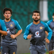 Pakistan Team training and practice session at NSK